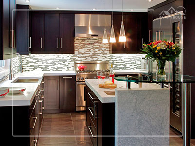 Ремонт кухни в квартире в Минске, в коттедже