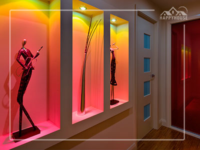 Ниши из гипсокартона, монтаж арок и перегородок