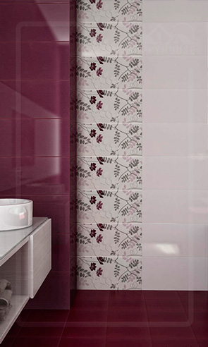 Керамический декор цветы