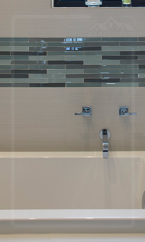 Декоративные бордюры в ванной